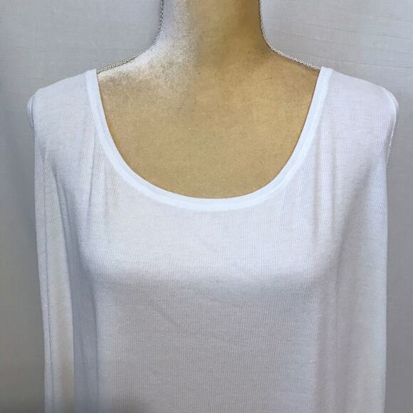 Isabel Maternity NWT White Tank Top Women 4X - Picture 3 of 9